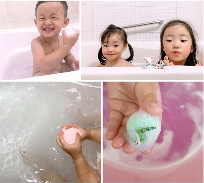 Ping Pong Pang Bath Bomb with Action Figure