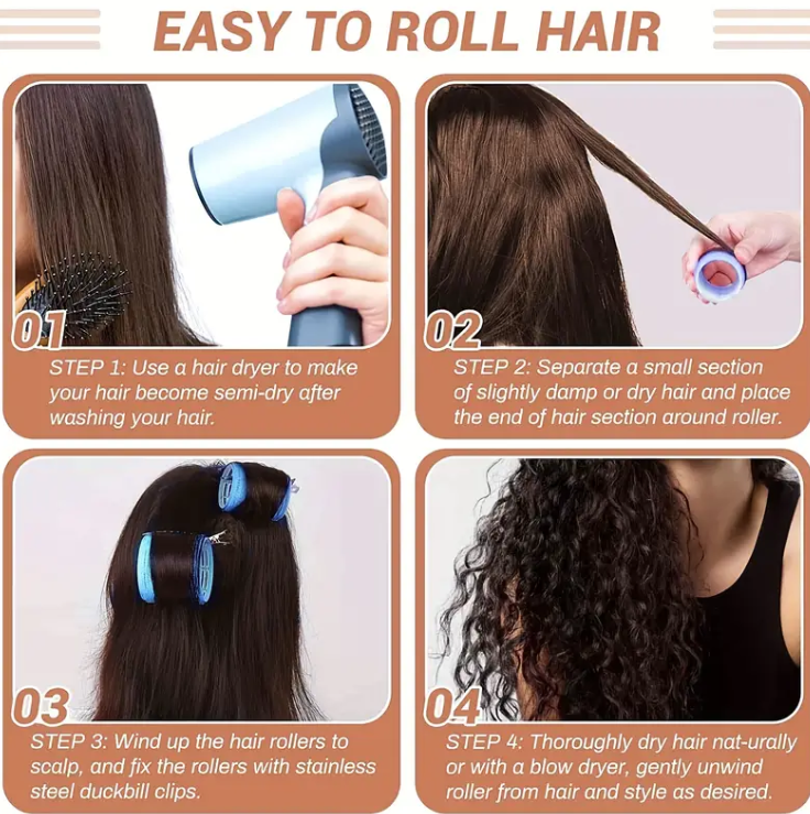 Large Hair Curler/Roller