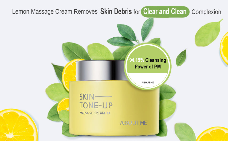 [About Me] Skin Tone Up Massage Cream 3X