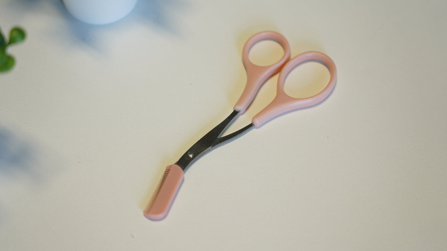 Eyebrow Scissors With Comb