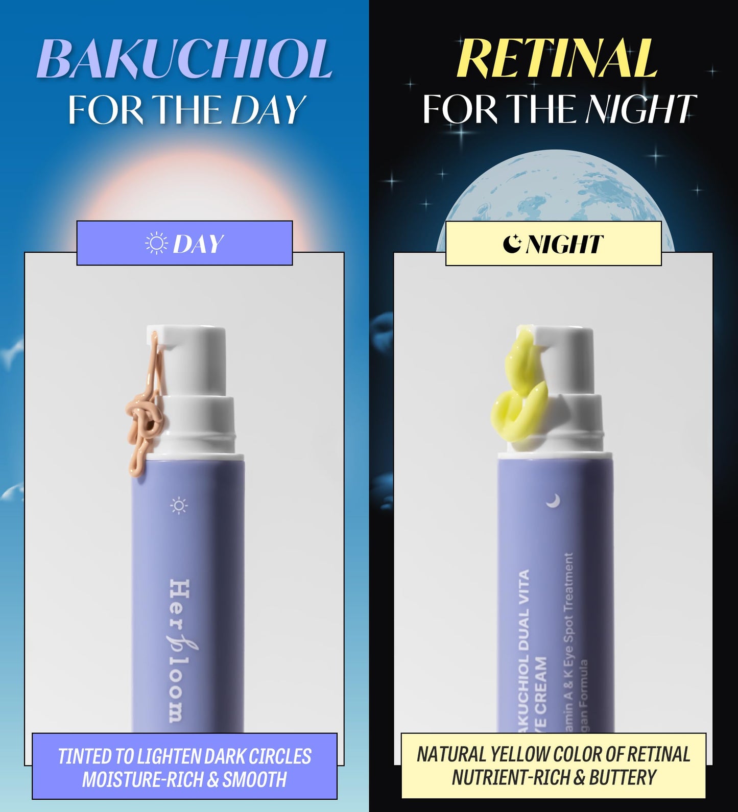 [Herbloom] Bakuchiol Dual Vita Eye Cream