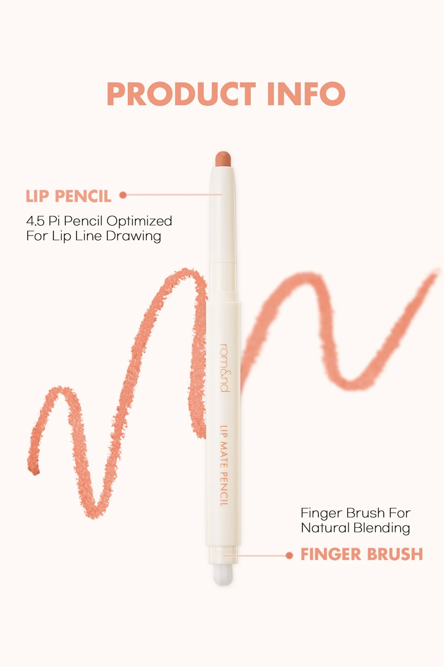 [rom&nd] Lip Mate Pencil