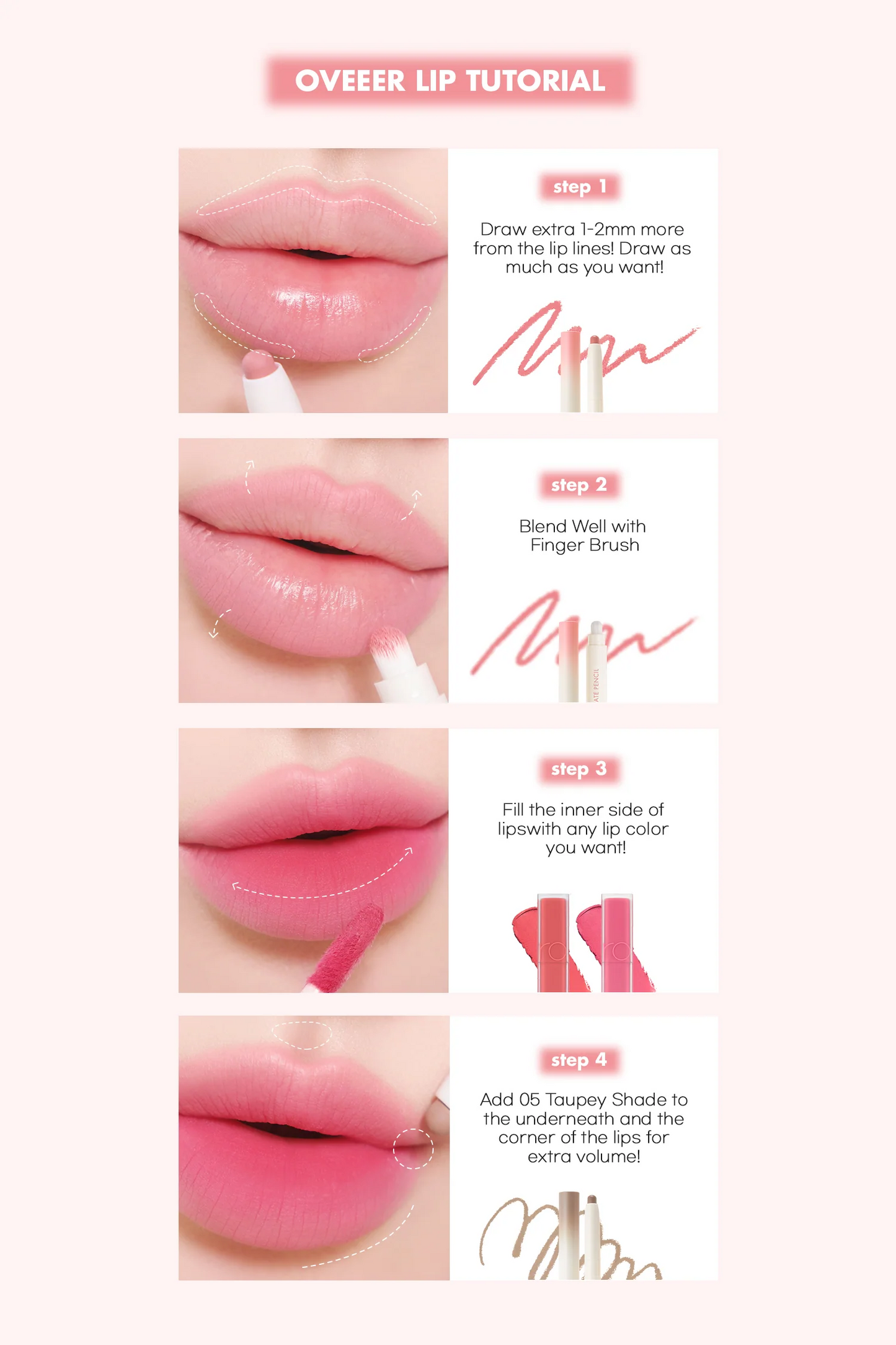 [rom&nd] Lip Mate Pencil