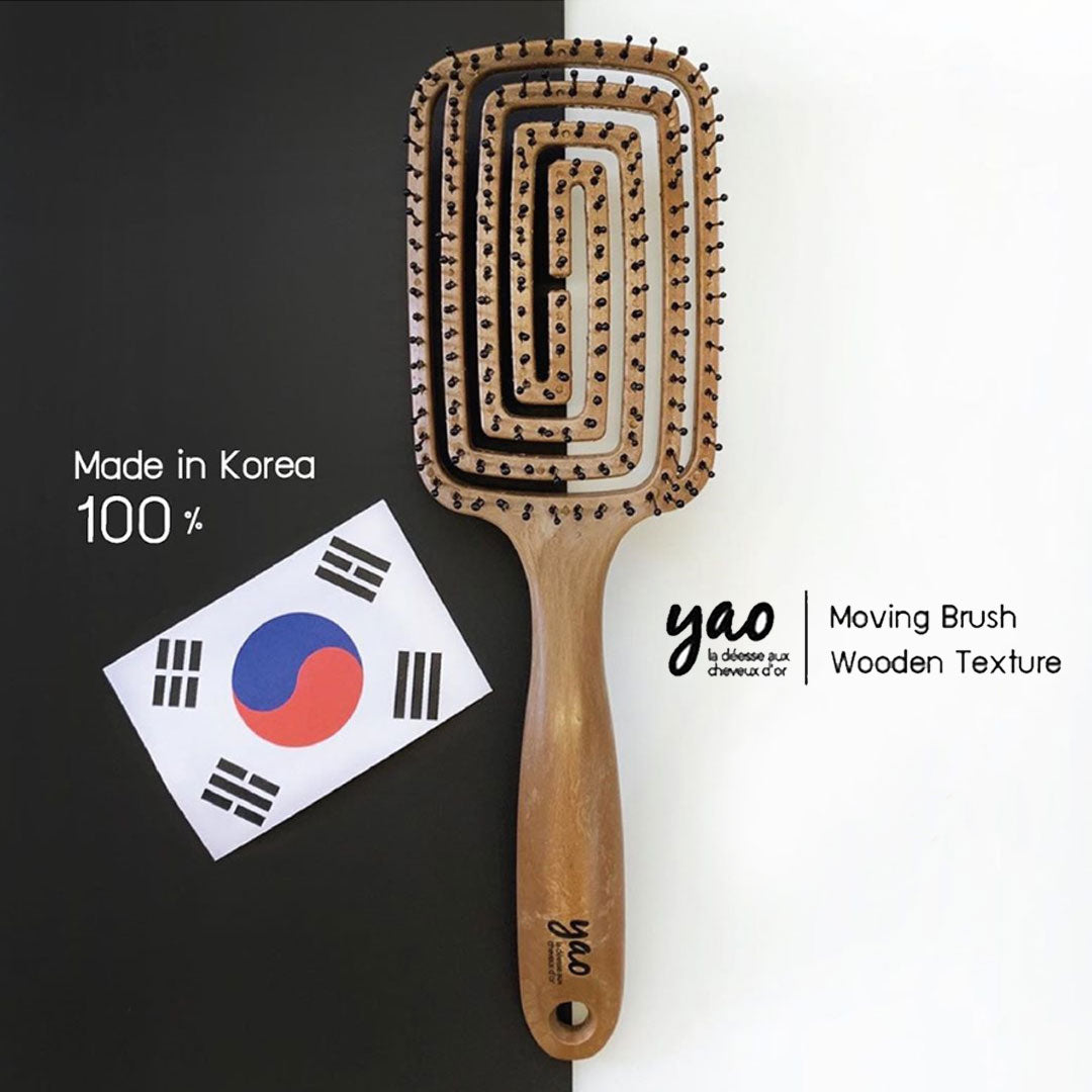 Yao Moving Wooden Texture Brush - 3 Types