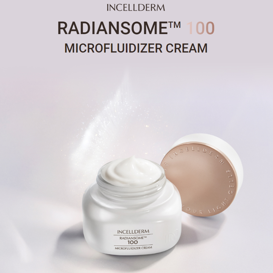 INCELLDERM Radiansome™100 Microfluidizer Cream