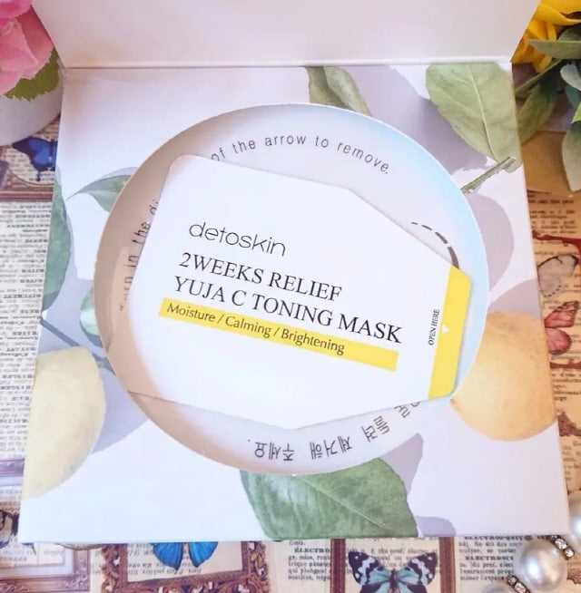 Detoskin 2 Weeks Relief Yuja C Toning Mask Sheet