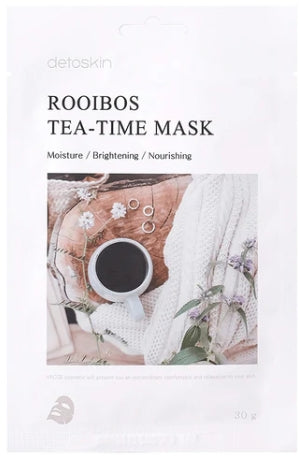 Detoskin Rooibos Tea Time Facial Mask Sheet