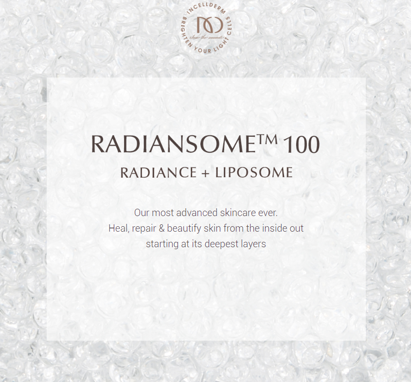 INCELLDERM Radiansome™100 Microfluidizer Essential Toner