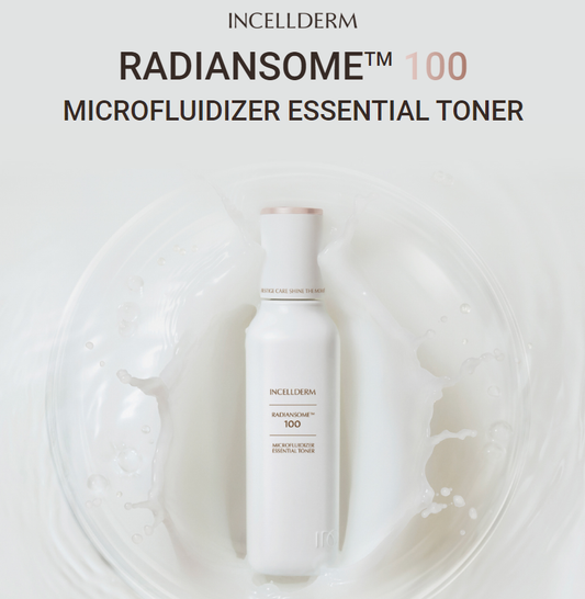 INCELLDERM Radiansome™100 Microfluidizer Essential Toner